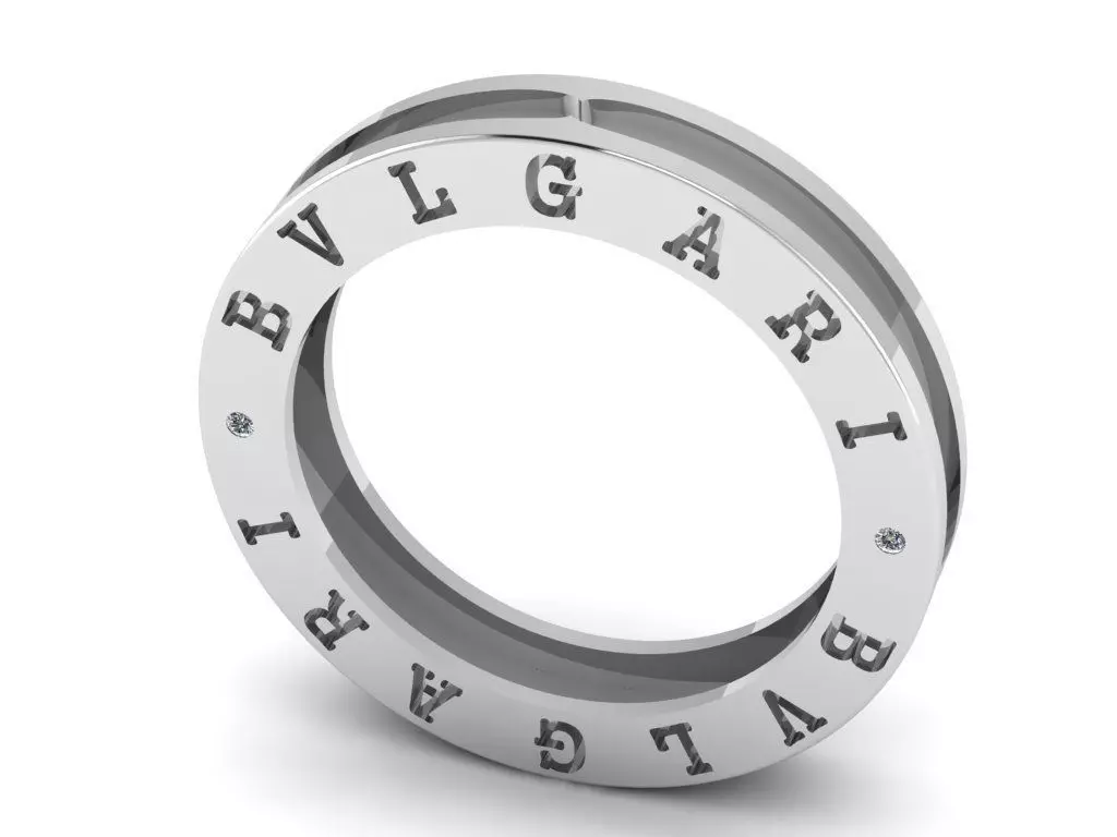 Bvgari Ring Jewelry Code-CGA005 3D print model_0