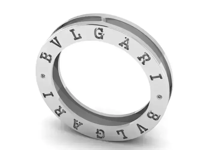 Bvgari Ring Jewelry Code-CGA005 3D print model