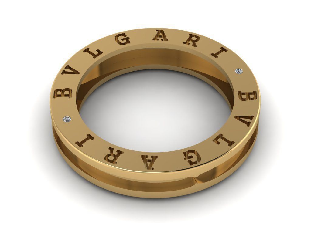 Bvgari Ring Jewelry Code-CGA005 3D print model_5