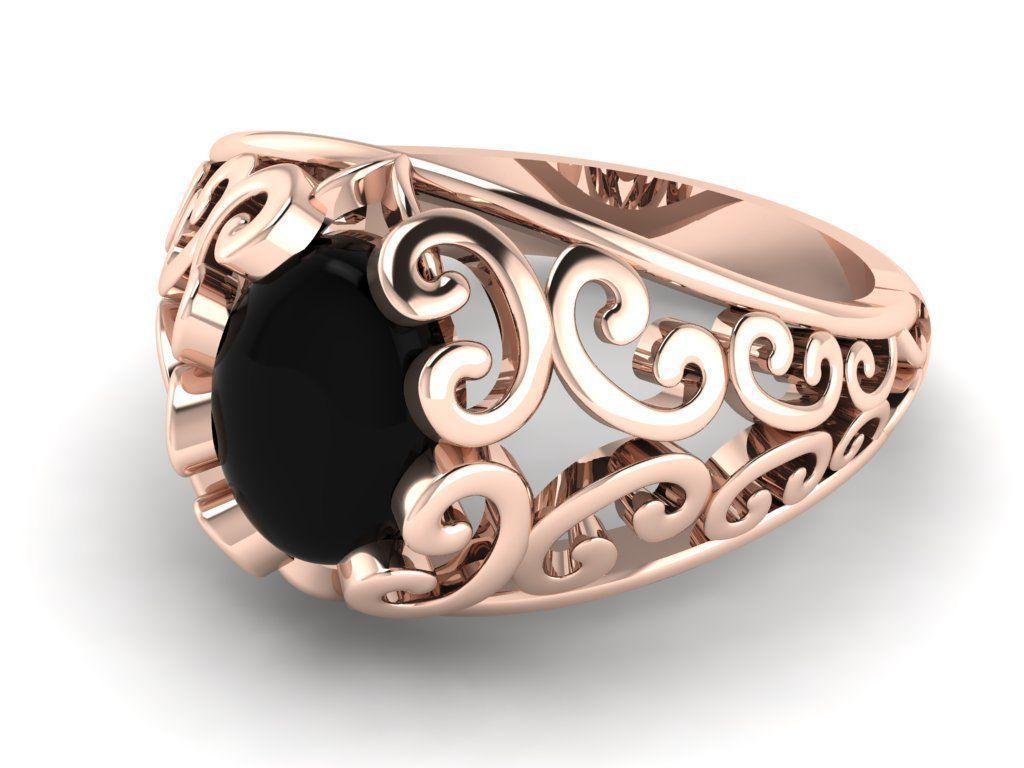 Ring Jewelry Code-CGA007 3D print model_6