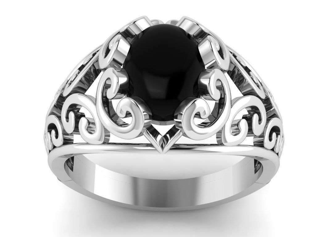 Ring Jewelry Code-CGA007 3D print model_1