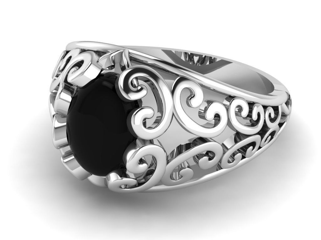 Ring Jewelry Code-CGA007 3D print model_7