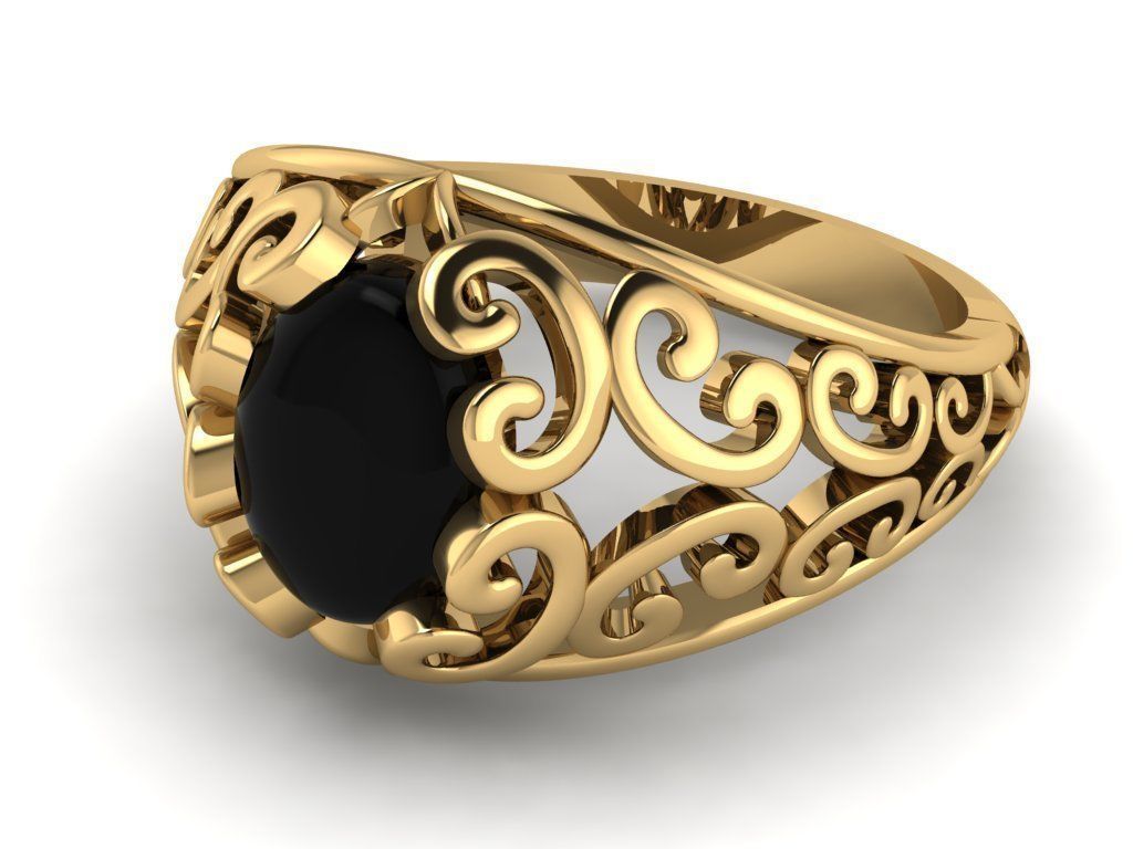 Ring Jewelry Code-CGA007 3D print model_8