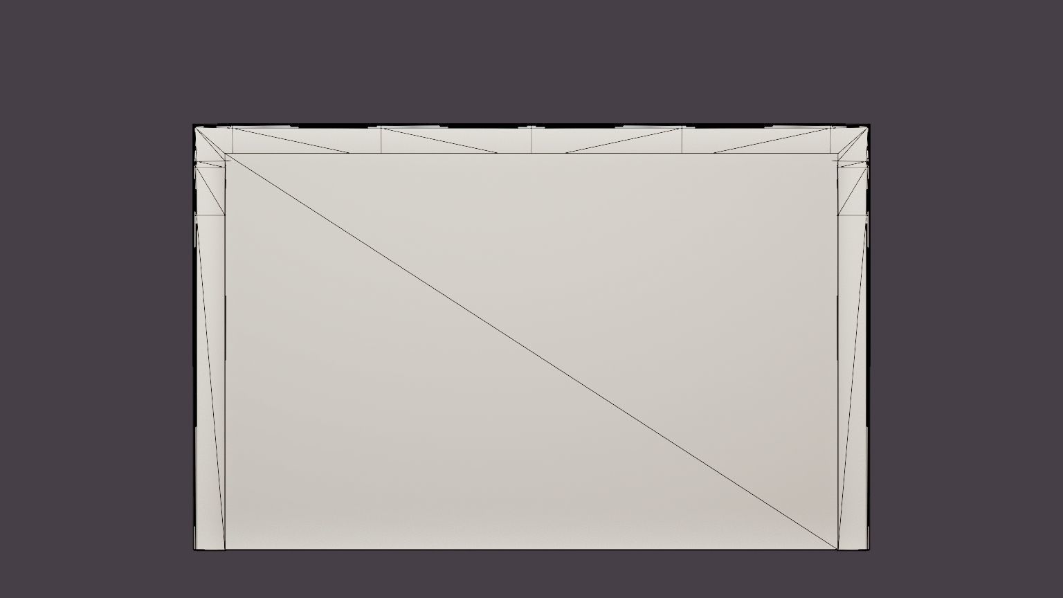 Franco Bed Pack With Storage Led Lighting 160 Low-poly 3D model_5