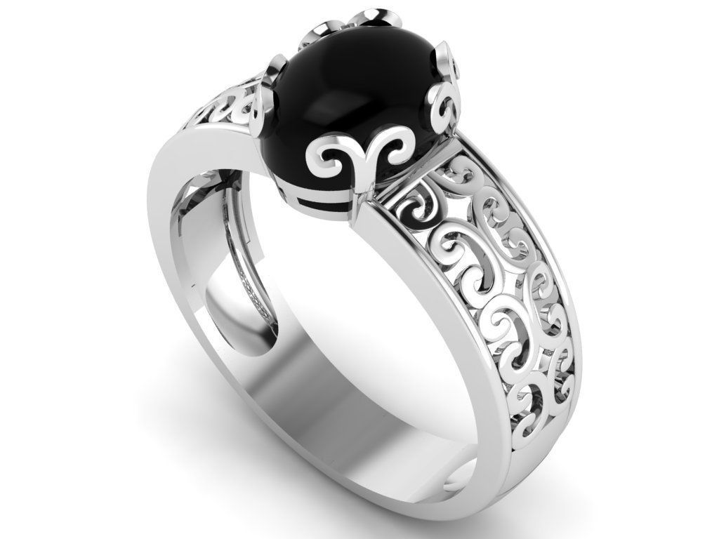 Ring Jewelry Code-CGA009 3D print model_4