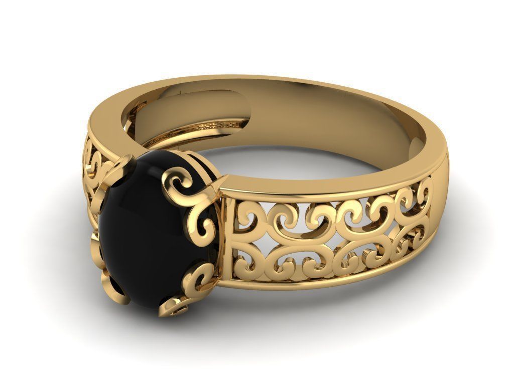Ring Jewelry Code-CGA009 3D print model_8
