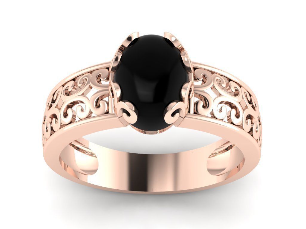 Ring Jewelry Code-CGA009 3D print model_1