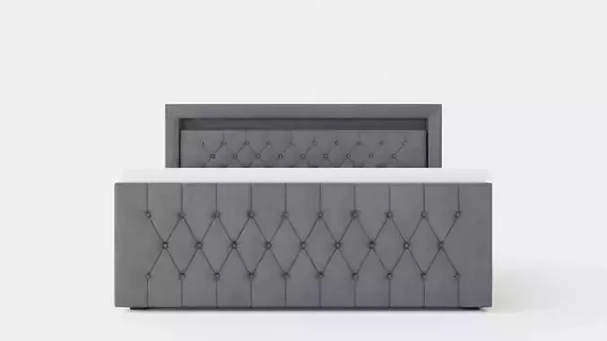 Franco Bed Pack Bed With Storage 180x200 Velvet