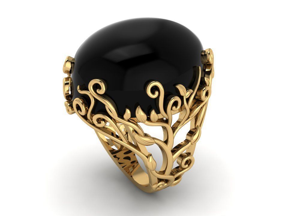 Ring Jewelry Code-CGA010 3D print model_4