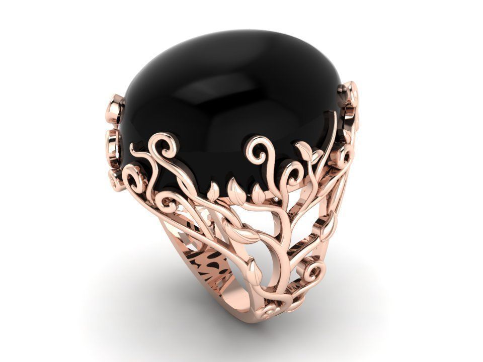 Ring Jewelry Code-CGA010 3D print model_5
