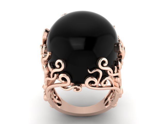 Ring Jewelry Code-CGA010 3D print model_3