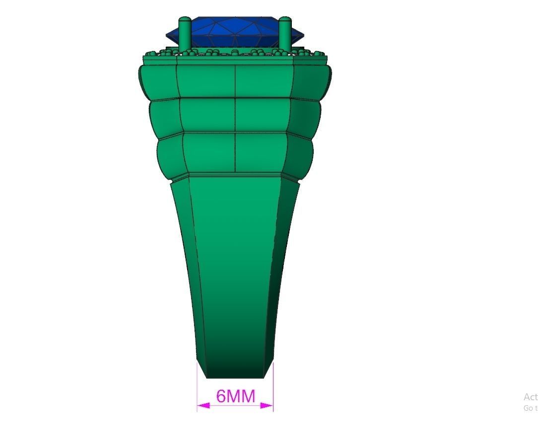 Ring Jewelry Code-CGA011 3D print model_7