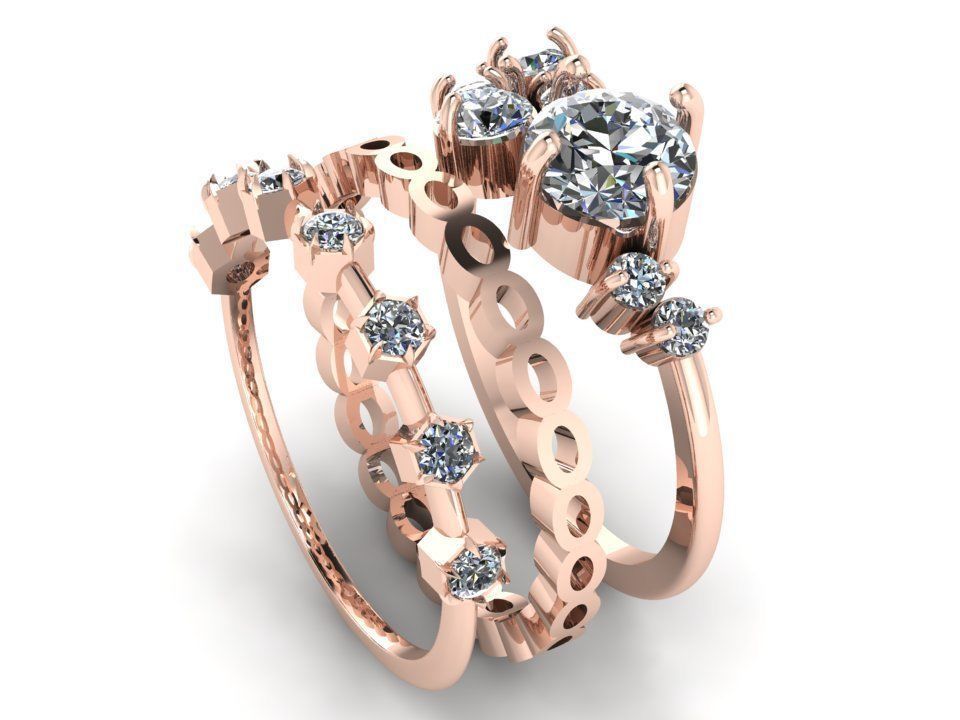 Ring Jewelry Code-CGA012 3D print model_2