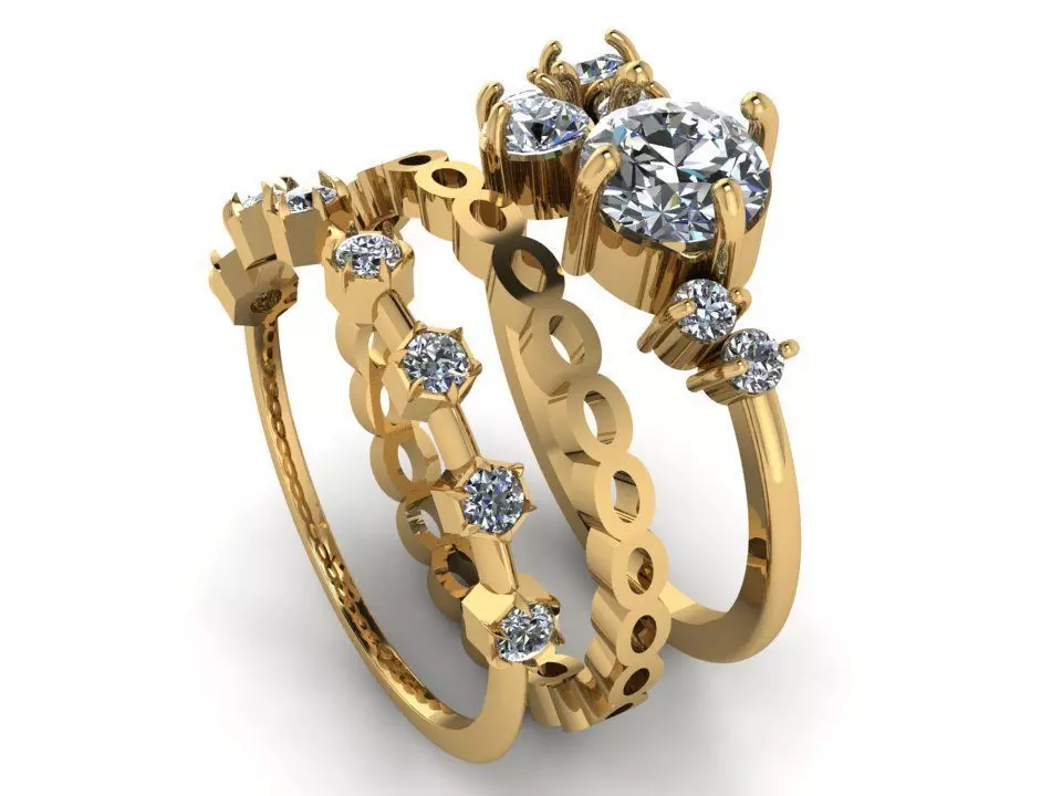 Ring Jewelry Code-CGA012 3D print model_0