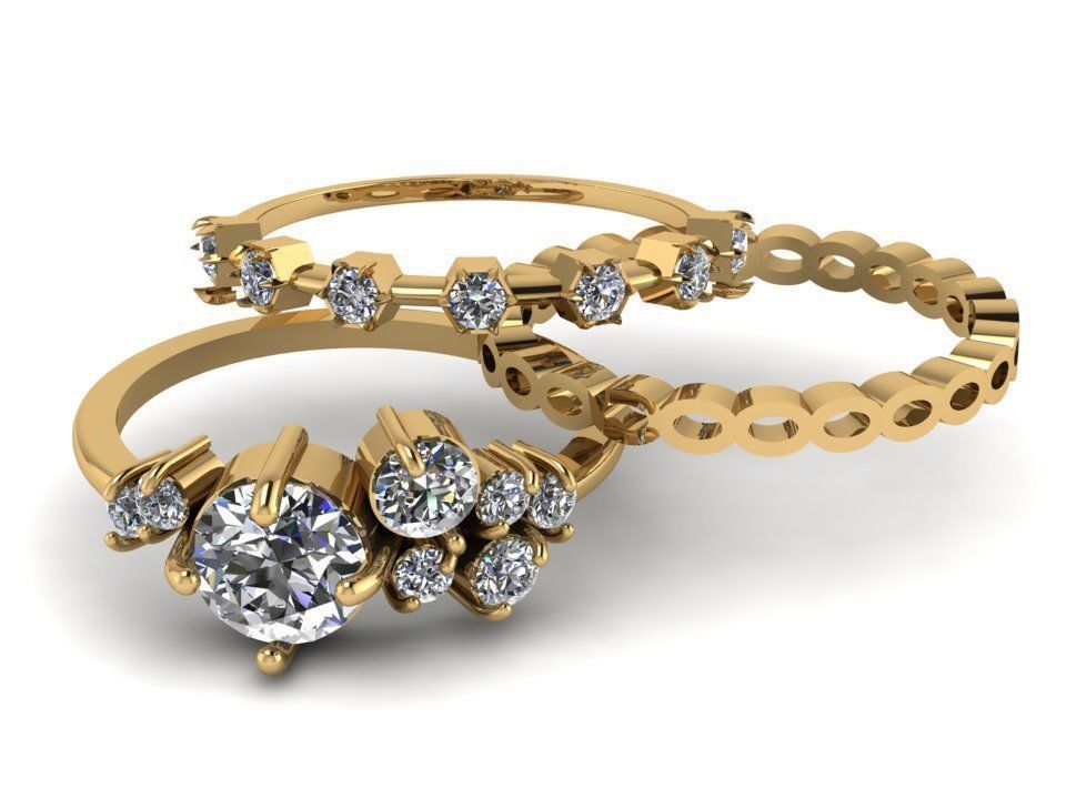 Ring Jewelry Code-CGA012 3D print model_7