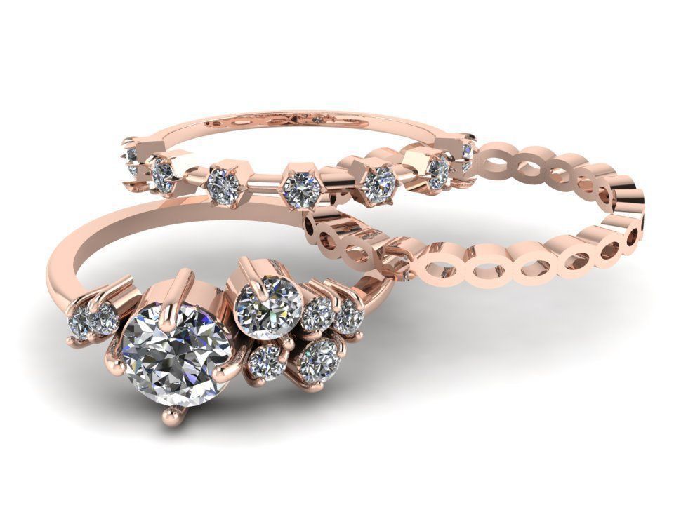 Ring Jewelry Code-CGA012 3D print model_8