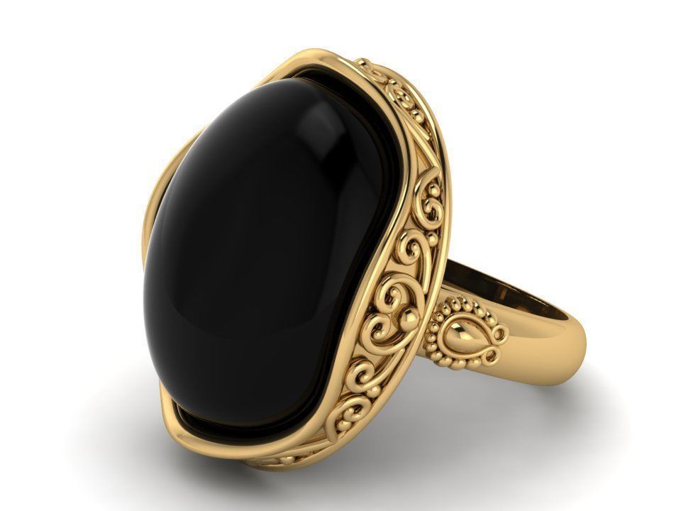 Ring Jewelry Code-CGA013 3D print model_4