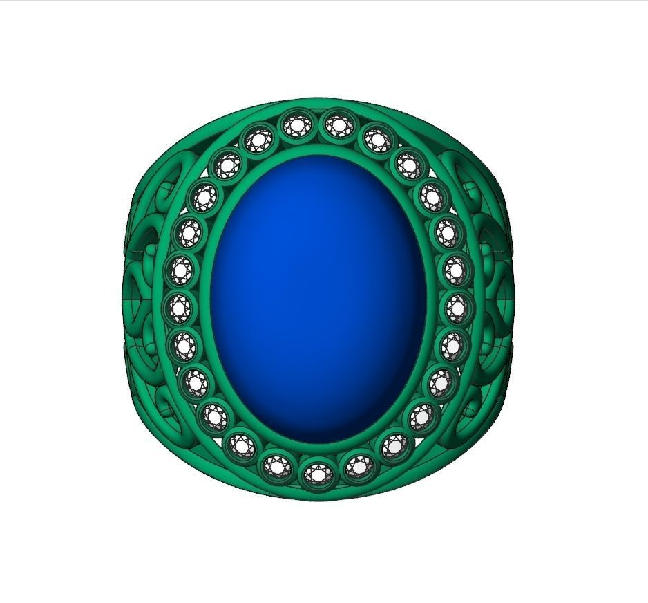 Ring Jewelry Code-CGA014 3D print model_6