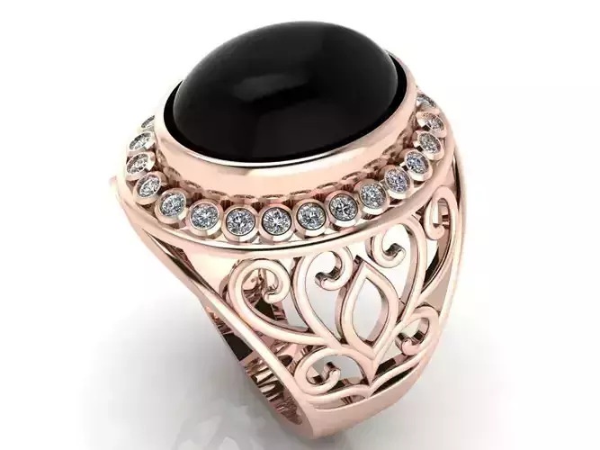 Ring Jewelry Code-CGA014 3D print model