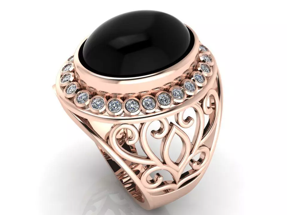 Ring Jewelry Code-CGA014 3D print model_0