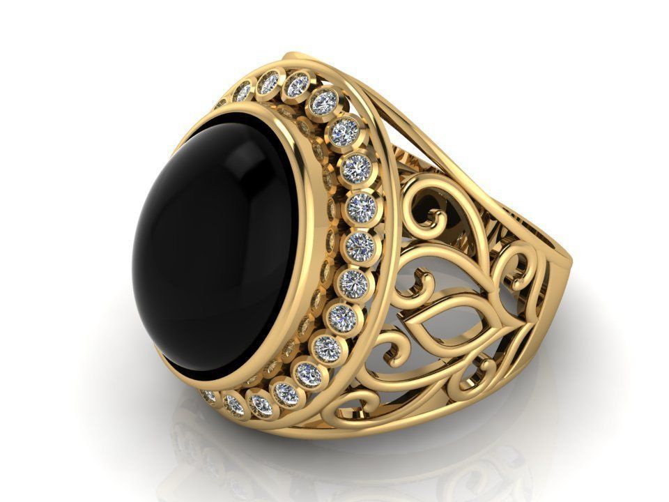 Ring Jewelry Code-CGA014 3D print model_4