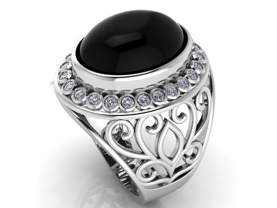 Ring Jewelry Code-CGA014 3D print model_1