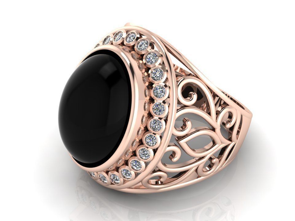 Ring Jewelry Code-CGA014 3D print model_5