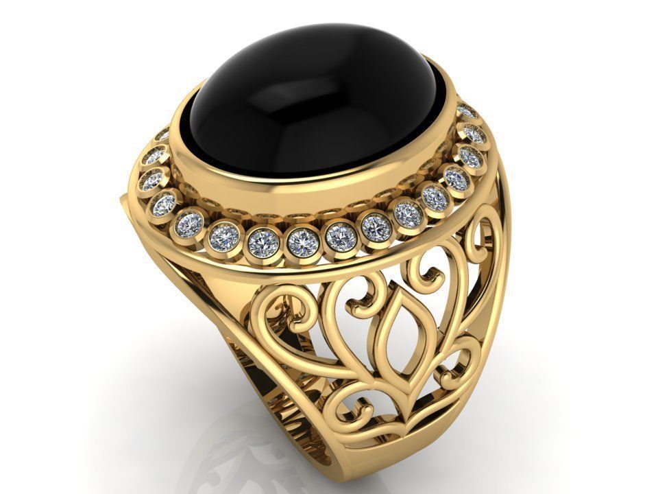 Ring Jewelry Code-CGA014 3D print model_2