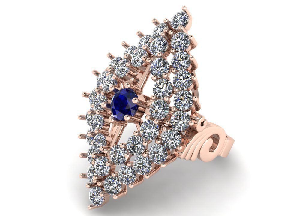 Ring Jewelry Code-CGA016 3D print model_5