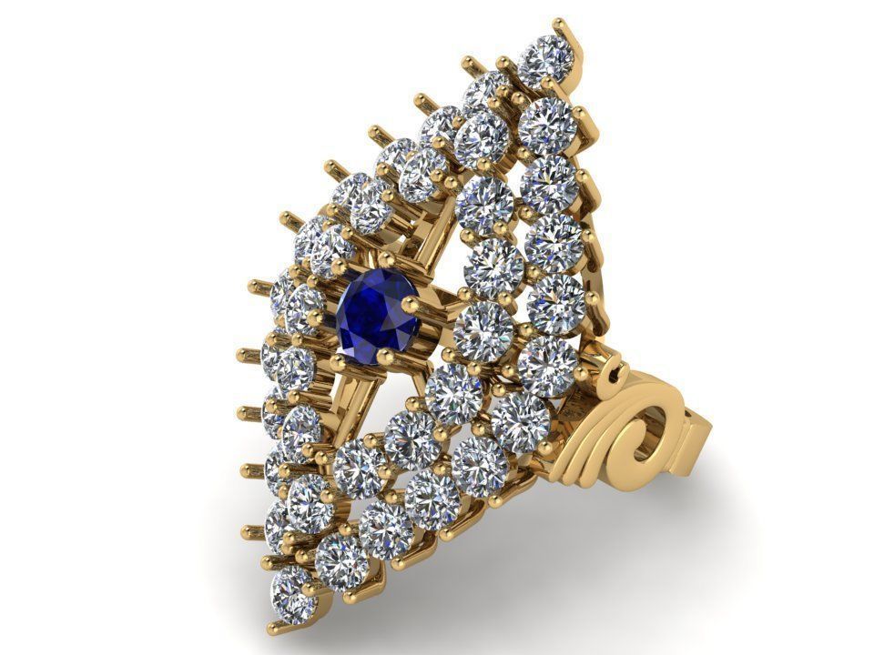 Ring Jewelry Code-CGA016 3D print model_4