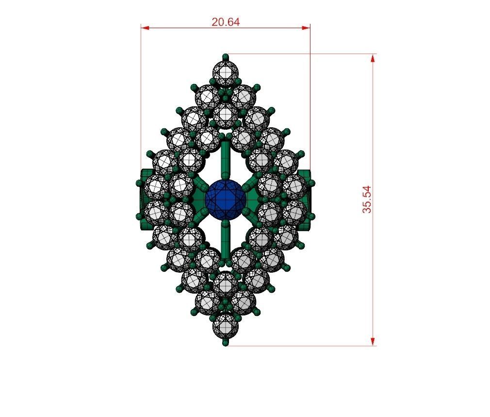 Ring Jewelry Code-CGA016 3D print model_6