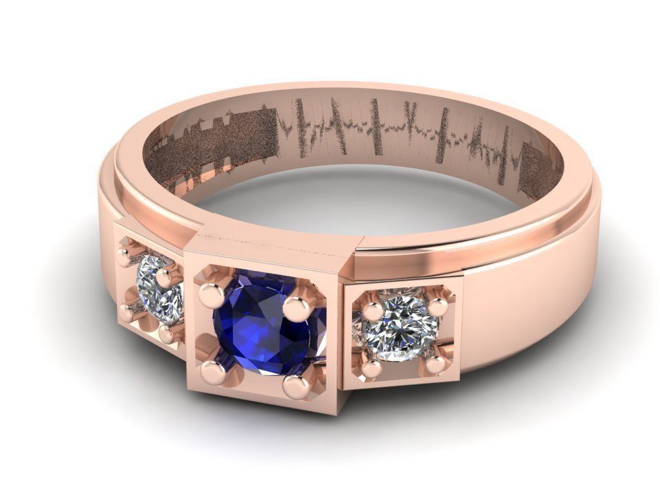 Ring Jewelry Code-CGA020 3D print model_5