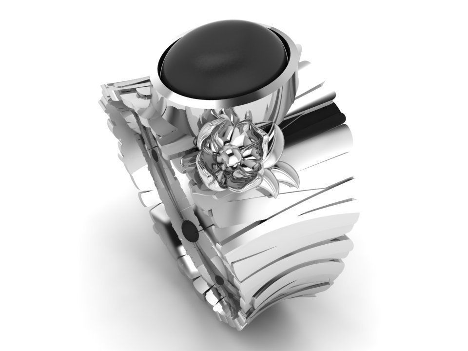 Ring Jewelry Code-CGA019 3D print model_1