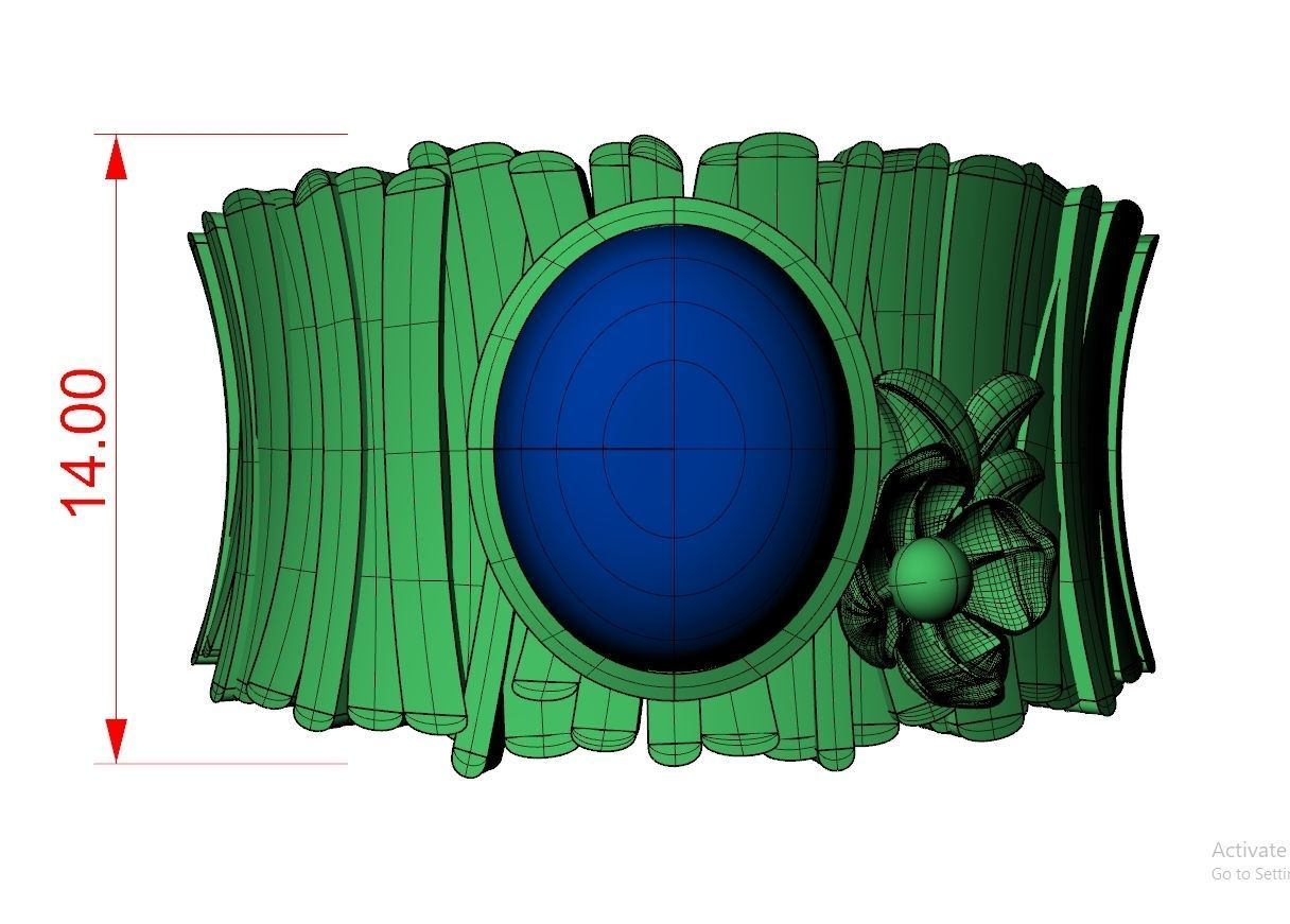 Ring Jewelry Code-CGA019 3D print model_6