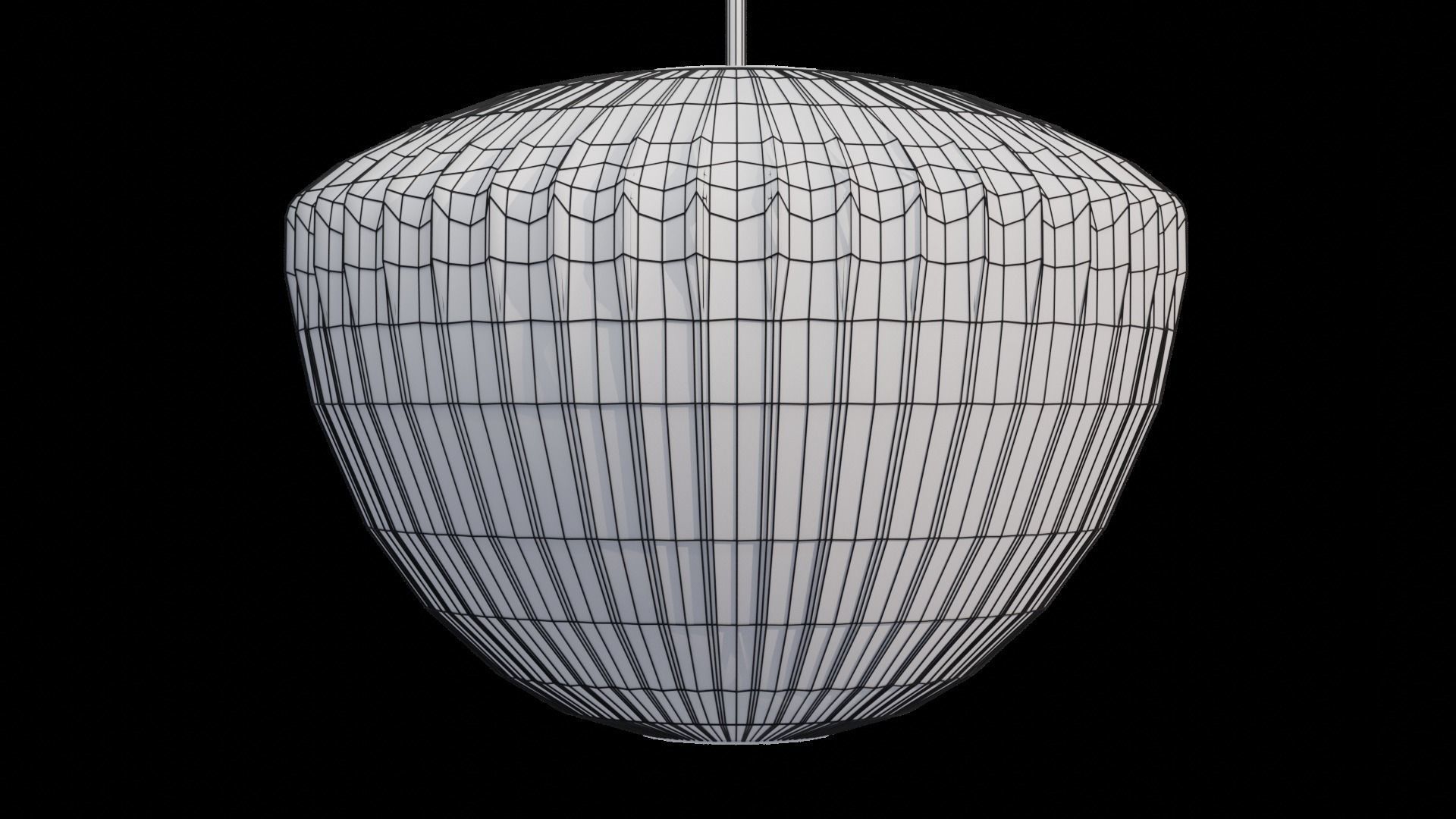 Saucer pendant light 3D model_5