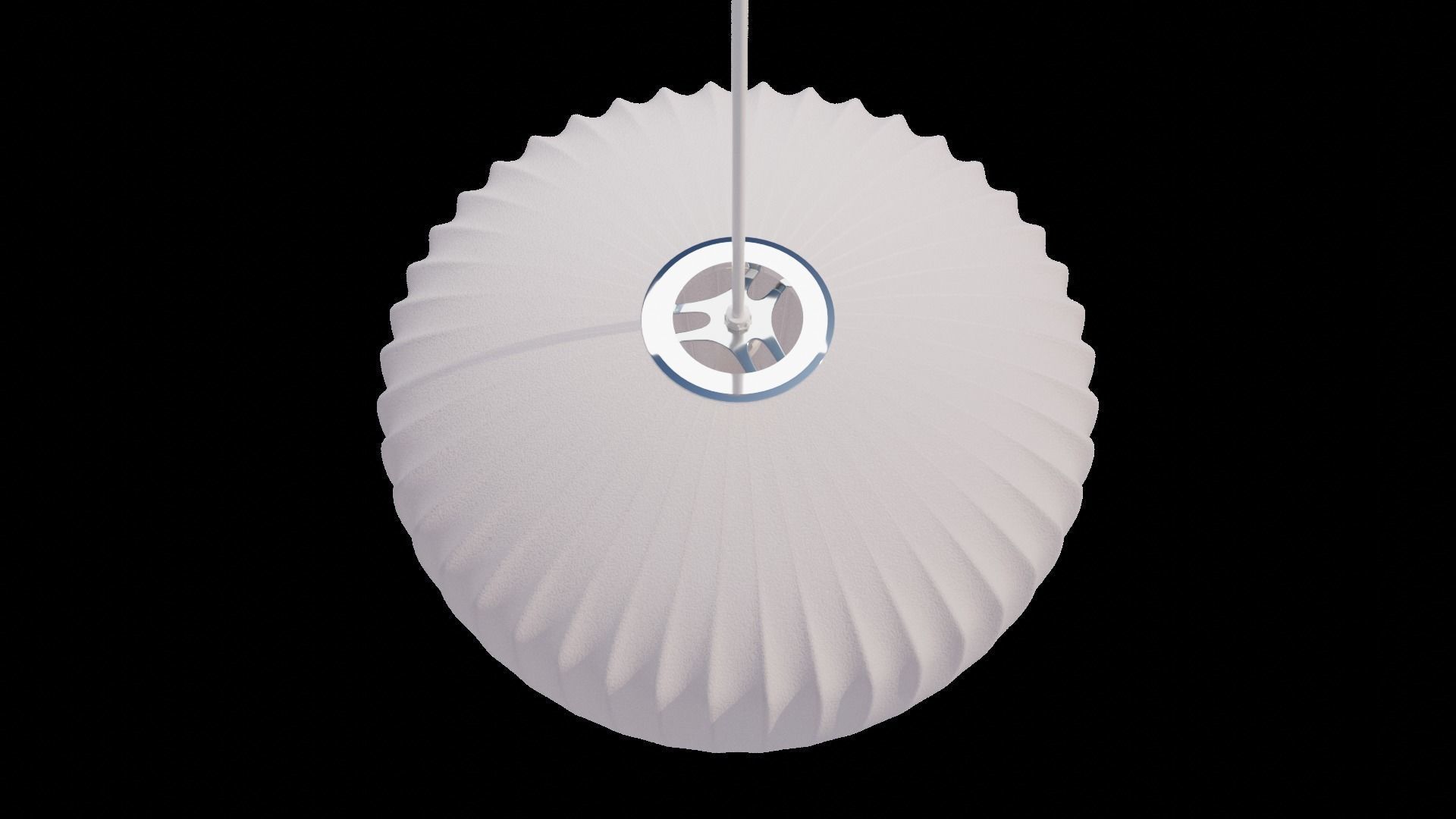 Saucer pendant light 3D model_3