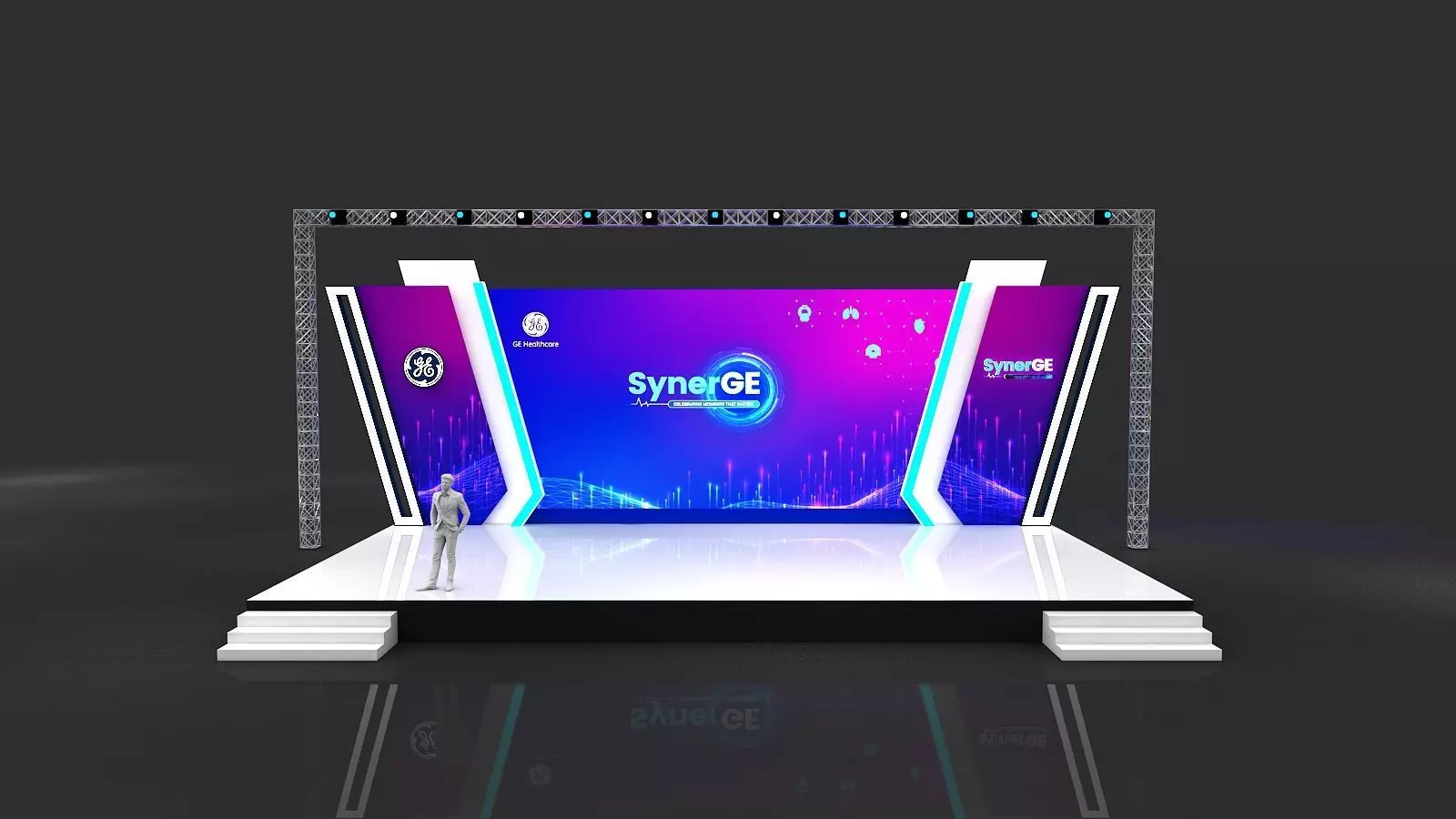 Event Stage Design 3D model