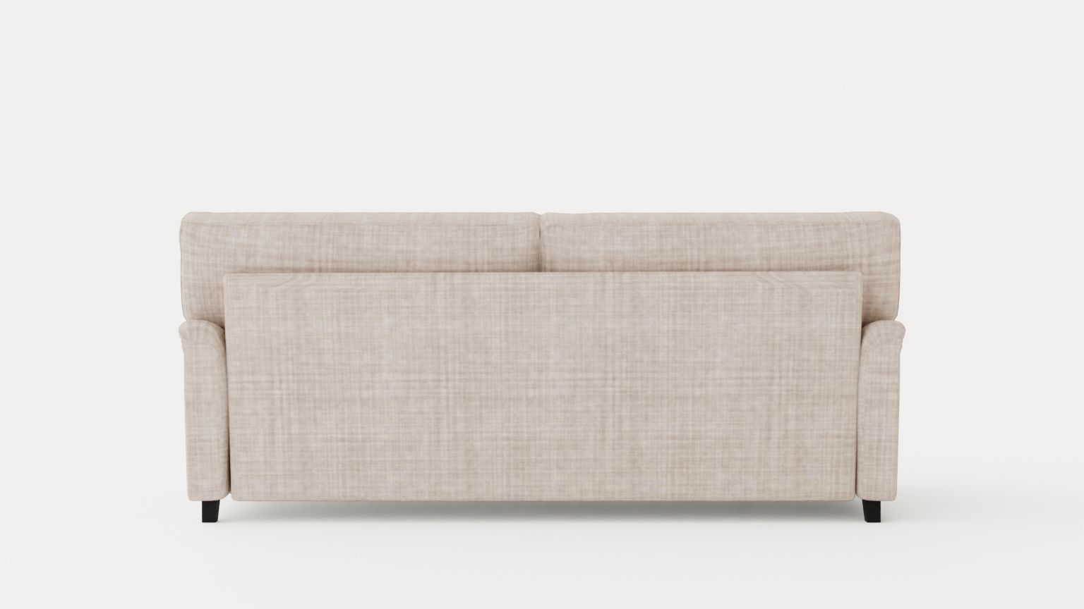 Howard Classic 3 5 Sits Soffa Beige Low-poly 3D model_4