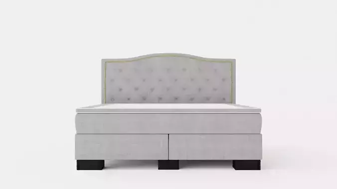 Hilton Luxury Complete Bed Package 180x200 Admiral Headboard Top