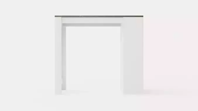 Garlyn Barbord 115 Cm Gray White