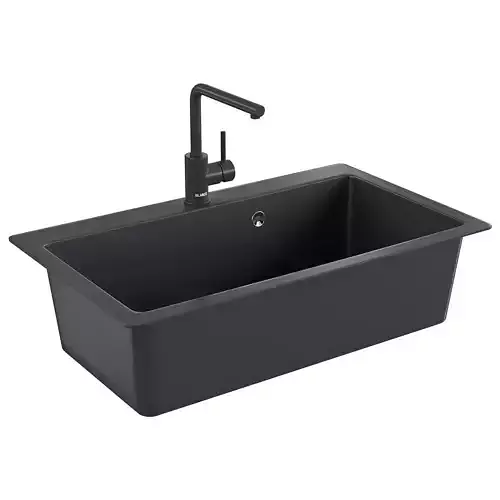 Sink Blanco 3D model Sink Blanco 3D model