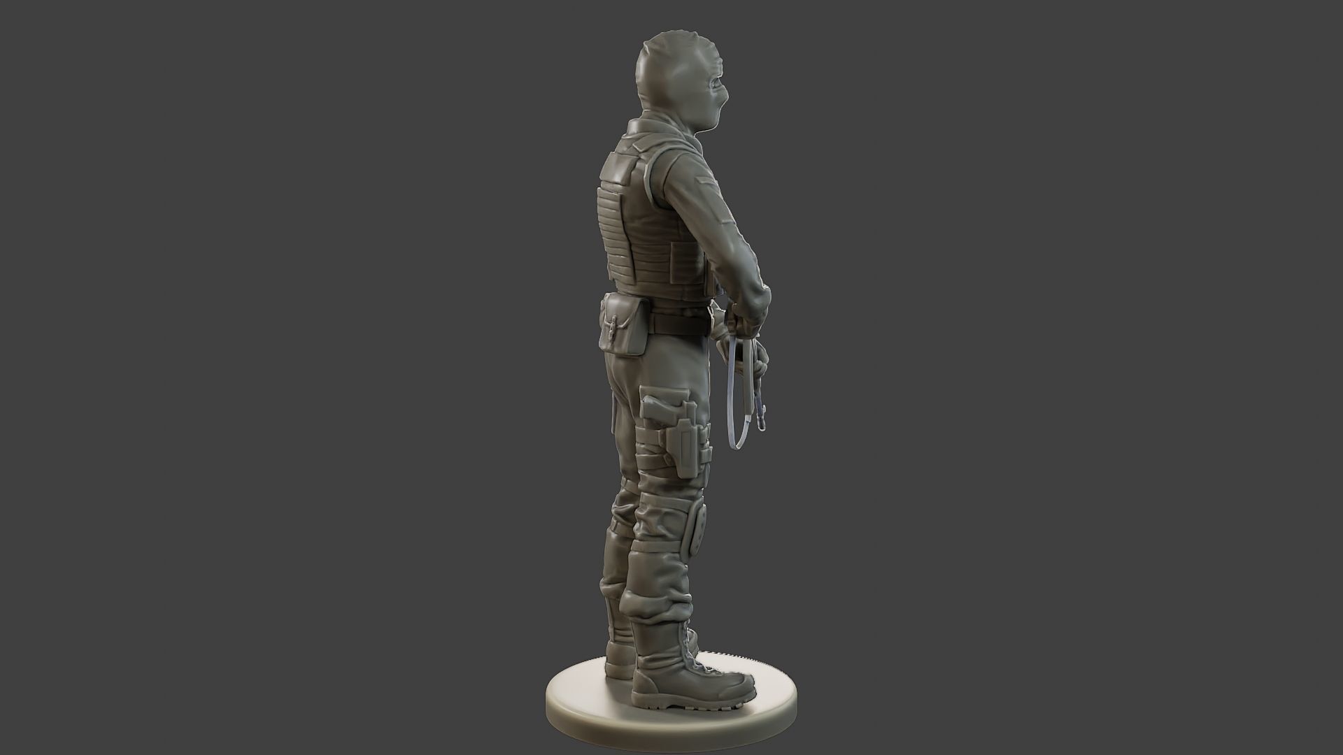 CzechSlovak Police Tactical Unit CPTU2 001 3D print model_8
