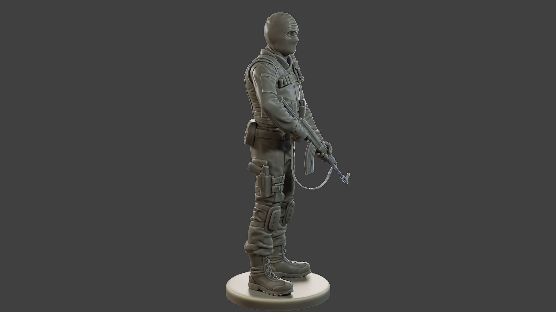 CzechSlovak Police Tactical Unit CPTU2 001 3D print model_9