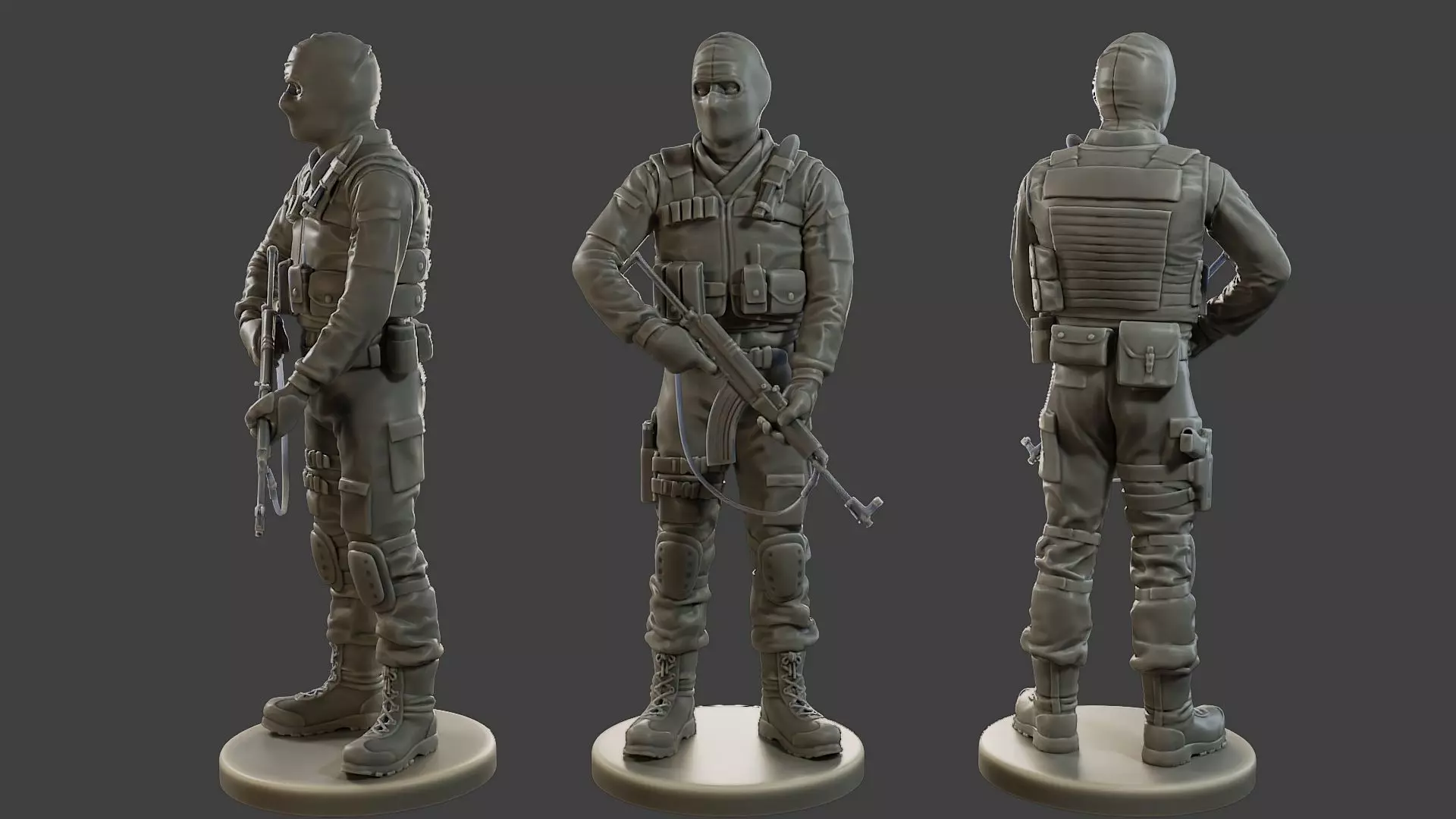 CzechSlovak Police Tactical Unit CPTU2 001 3D print model_0