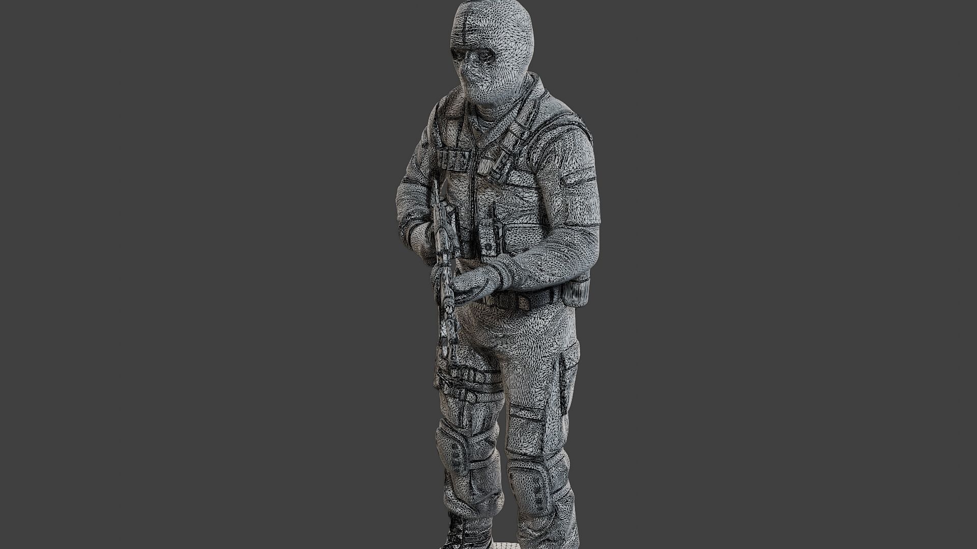 CzechSlovak Police Tactical Unit CPTU2 002 3D print model_12