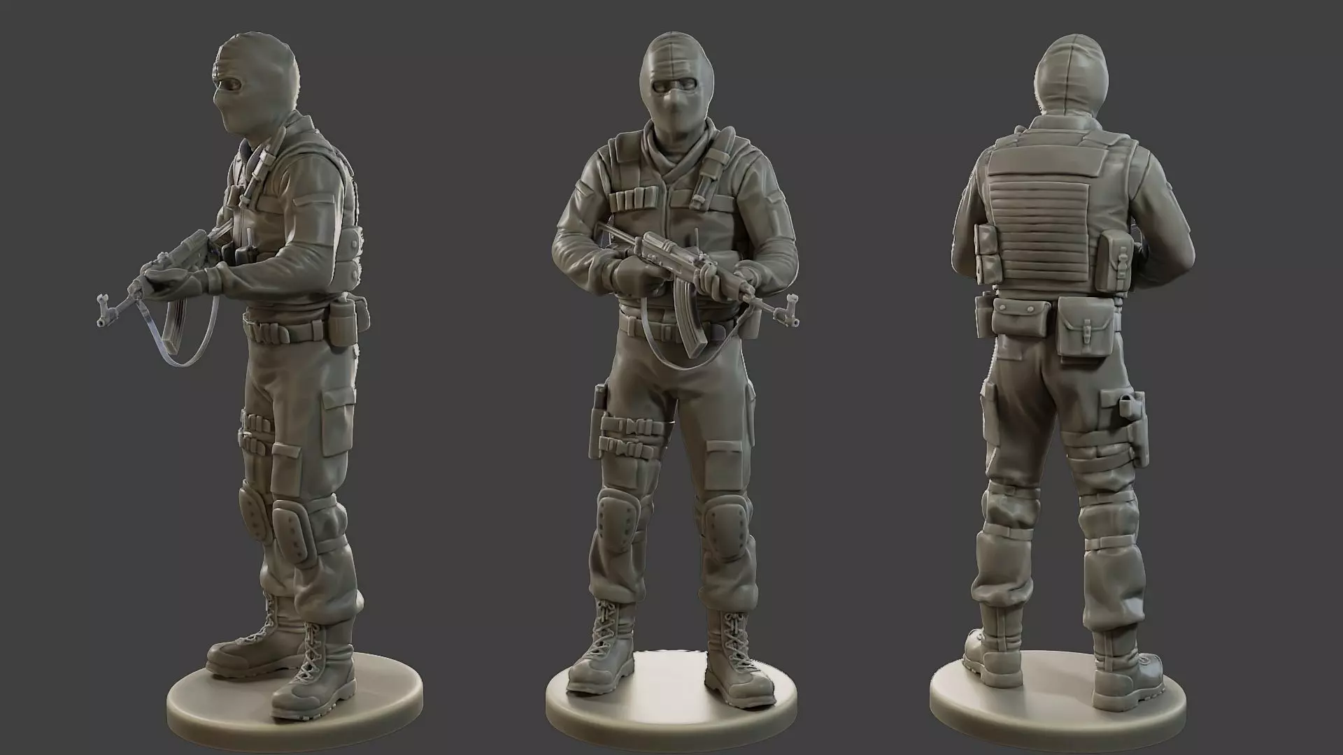 CzechSlovak Police Tactical Unit CPTU2 002 3D print model_0