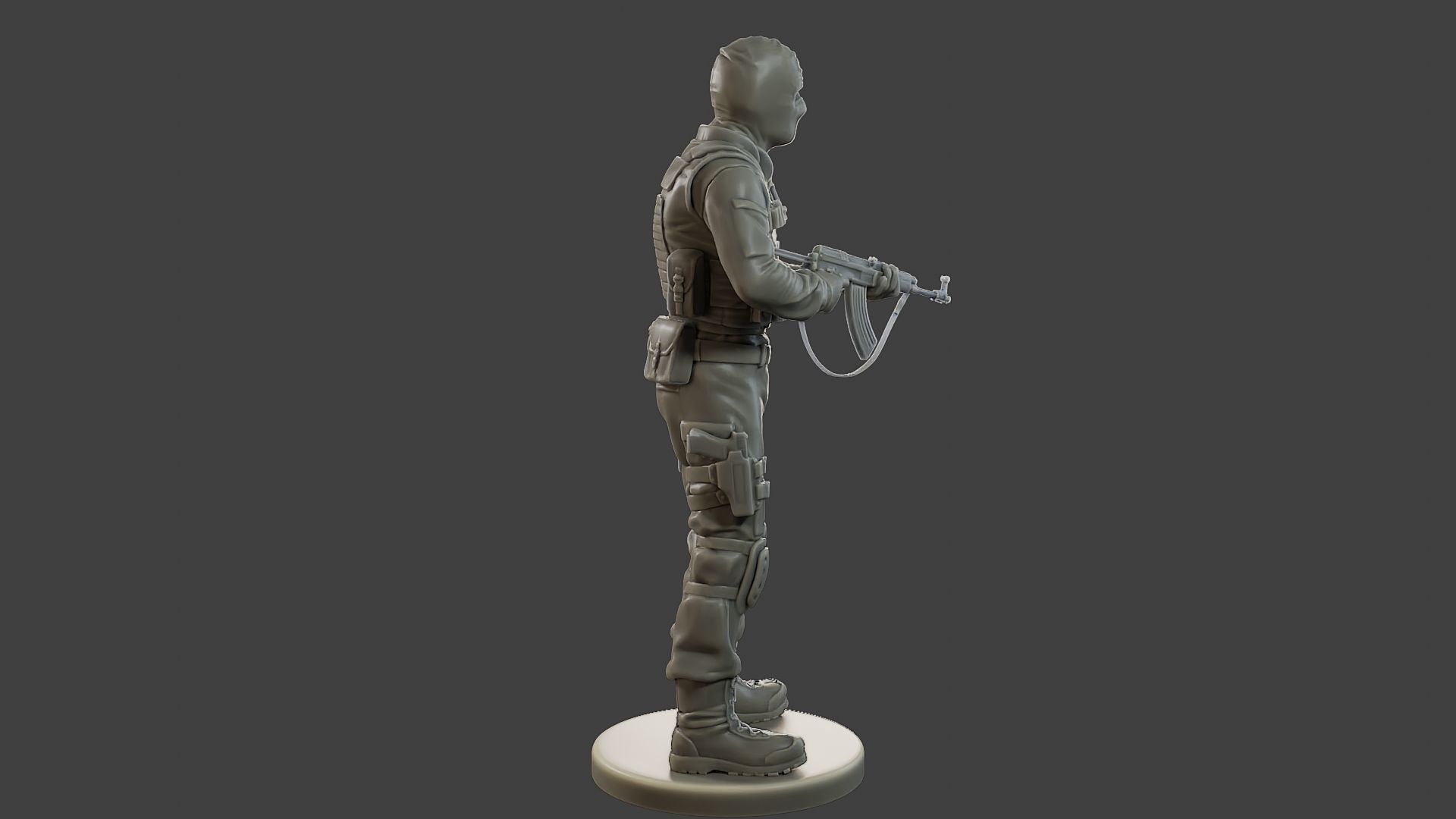 CzechSlovak Police Tactical Unit CPTU2 002 3D print model_8