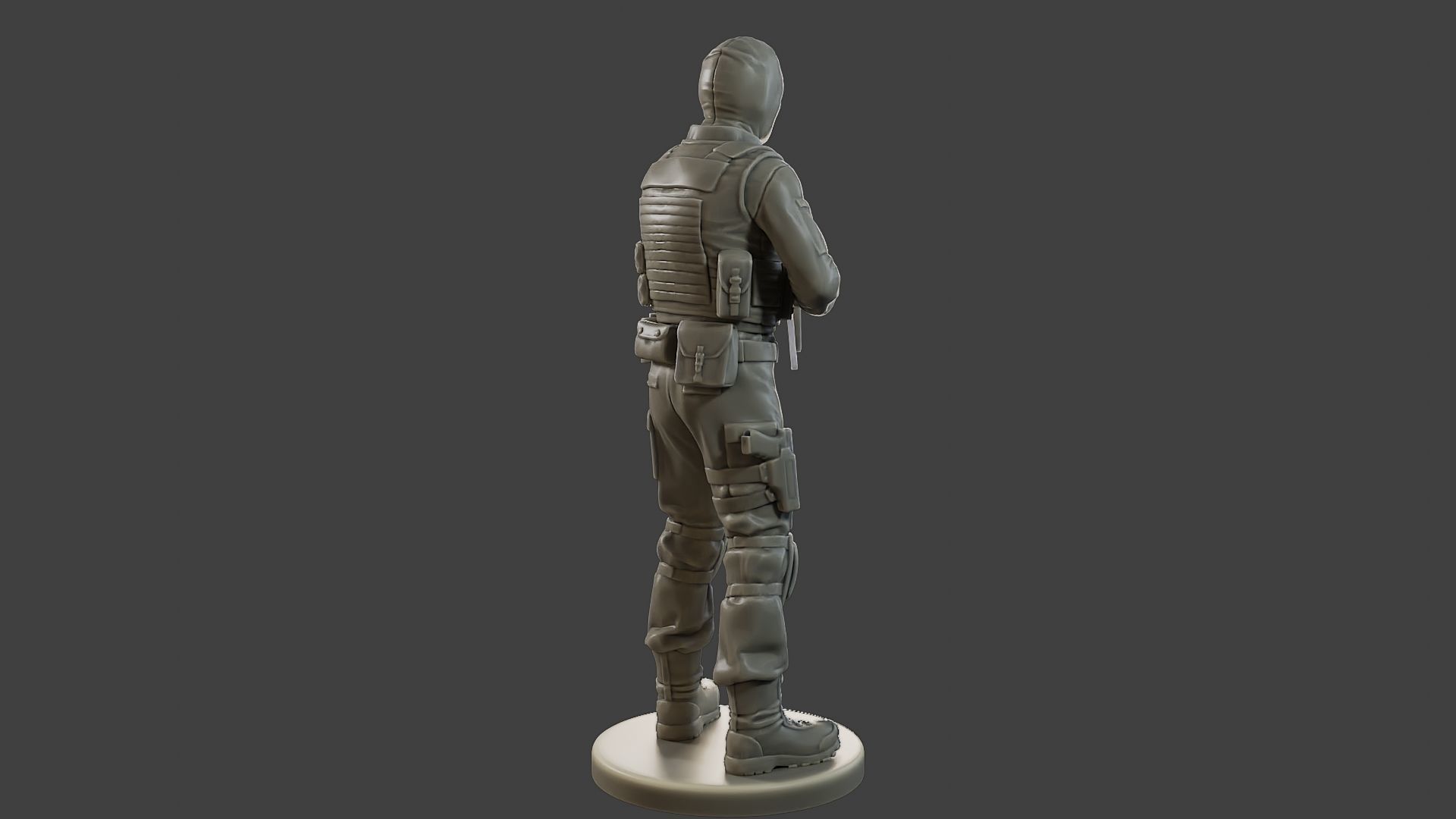 CzechSlovak Police Tactical Unit CPTU2 002 3D print model_7