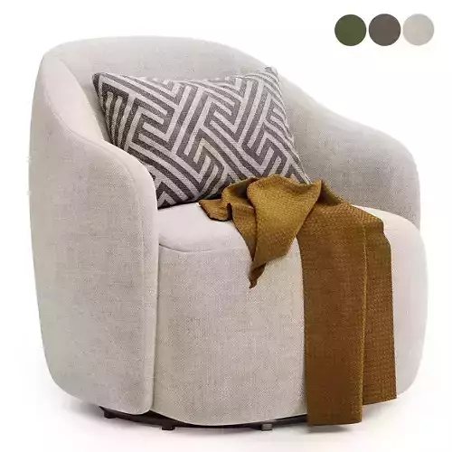 Ray Swivel Chair 3D model