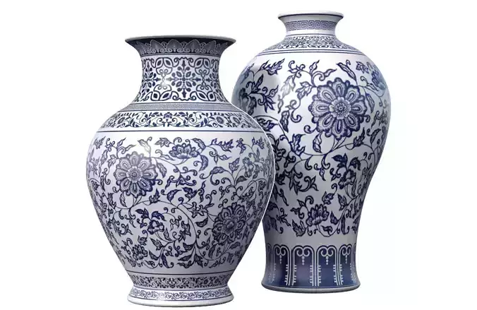 Decorative garden porcelain ceramic vase flowerpot pot urn 